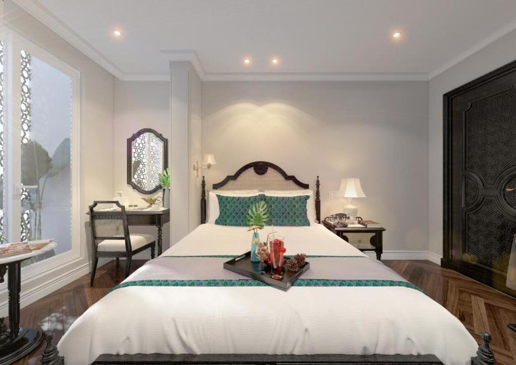 Hanoi Graceful Hotel And Travel Exterior foto
