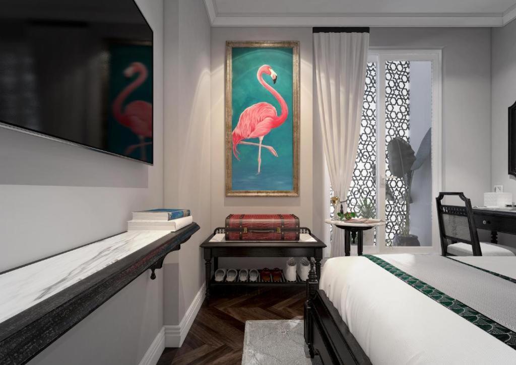 Hanoi Graceful Hotel And Travel Exterior foto