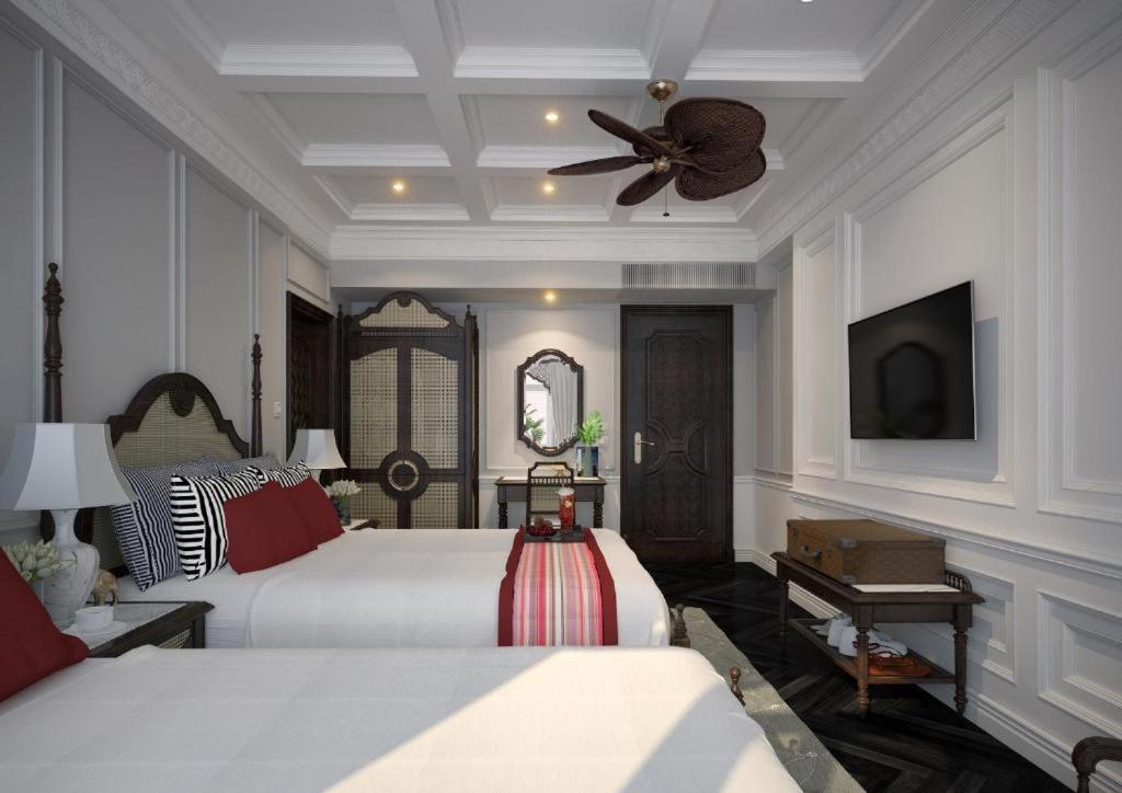 Hanoi Graceful Hotel And Travel Exterior foto
