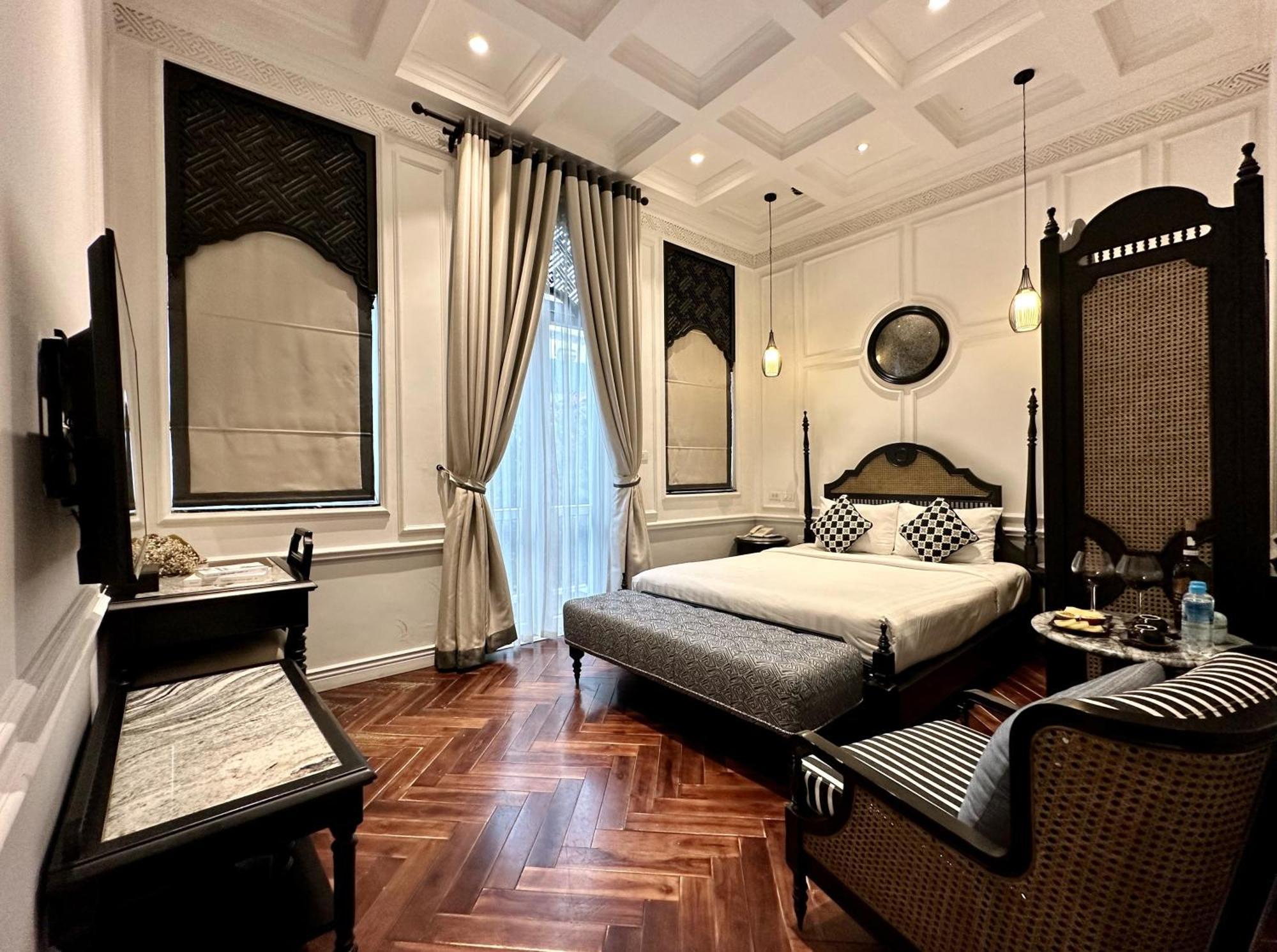Hanoi Graceful Hotel And Travel Exterior foto