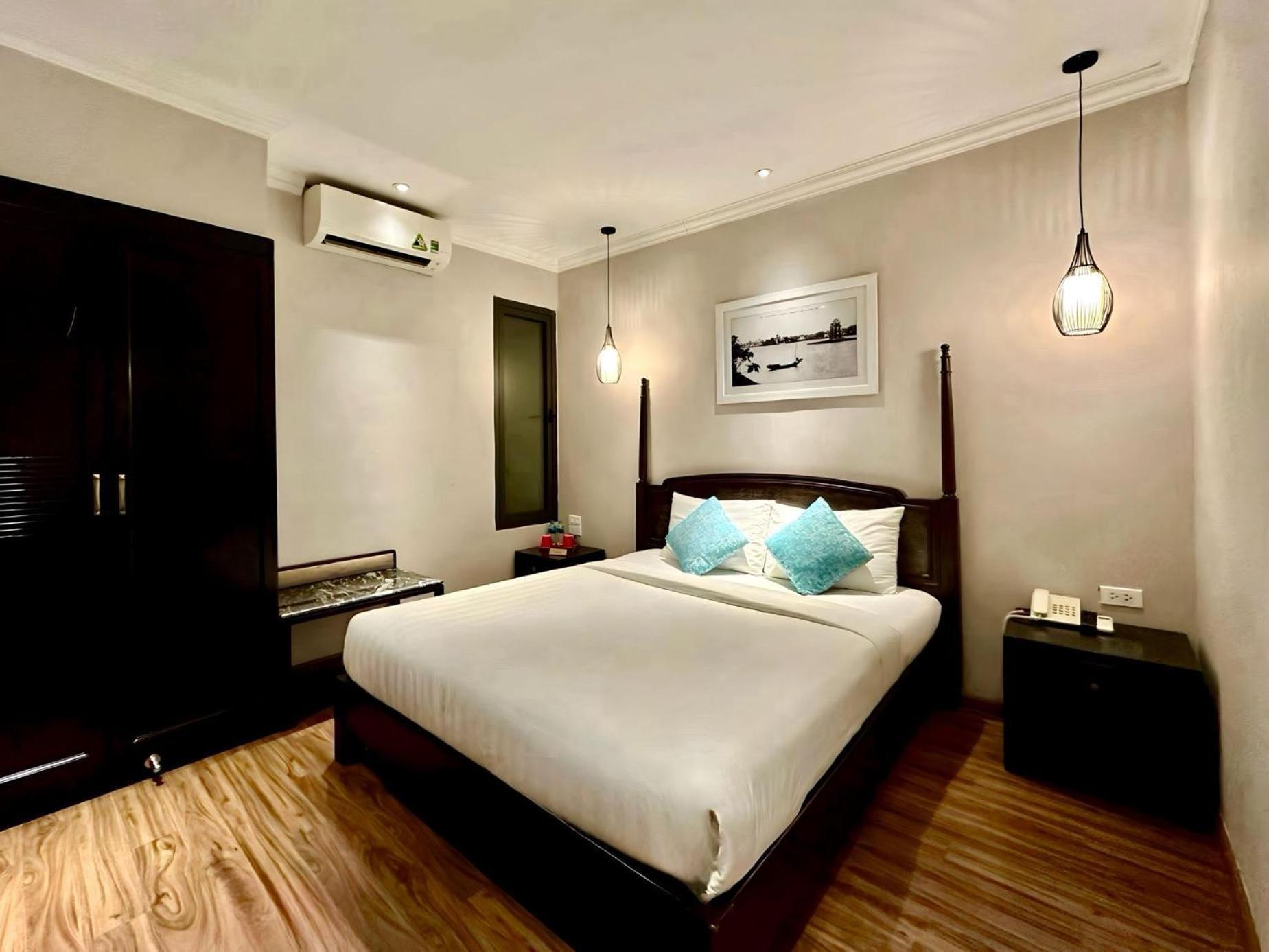 Hanoi Graceful Hotel And Travel Exterior foto