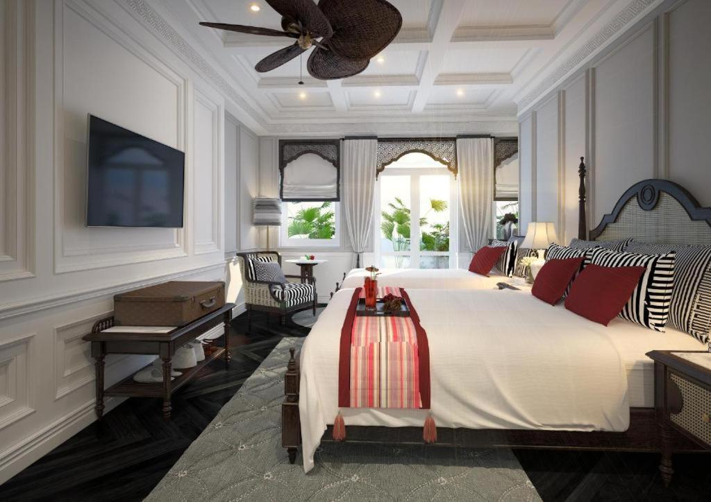 Hanoi Graceful Hotel And Travel Exterior foto